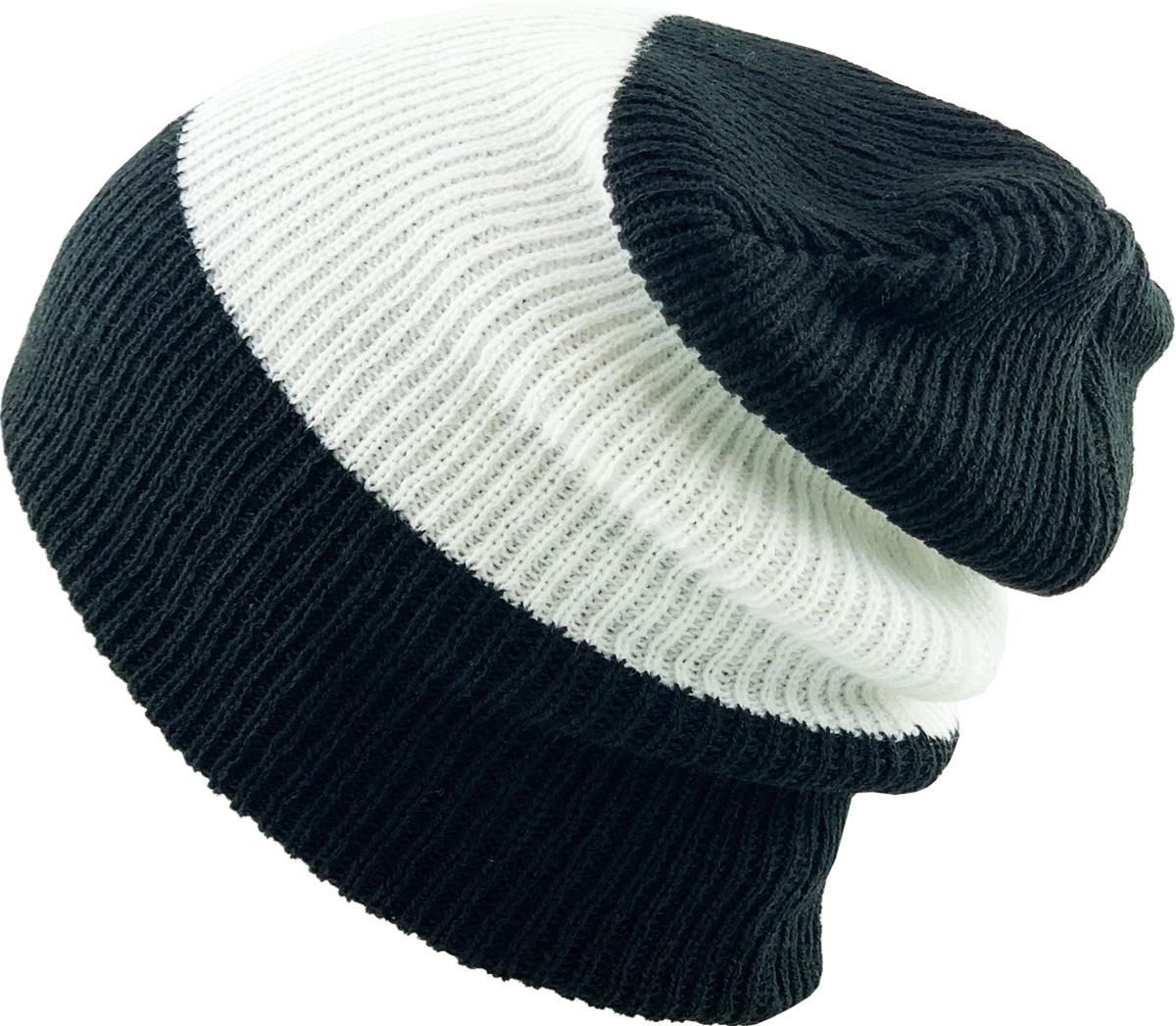 STRIPED SLOUCHY BEANIE | KBETHOS